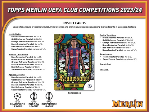 Value Blaster BOX Topps Merlin 2023/24 UCC | karteina.pl